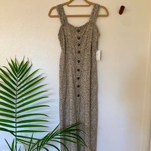 NWT Japna Animal Print Midi Dress